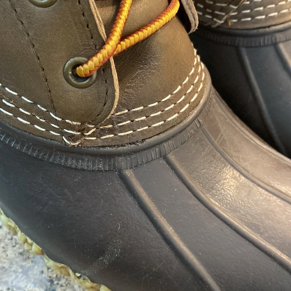 L.L. Bean Small Batch Bean Boots Men’s 8M 503049 Waterproof Lower FM